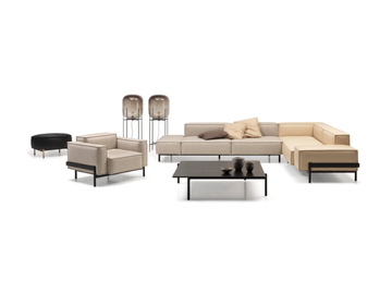 DS-22 - Corner sectional leather sofa by de Sede - view 3